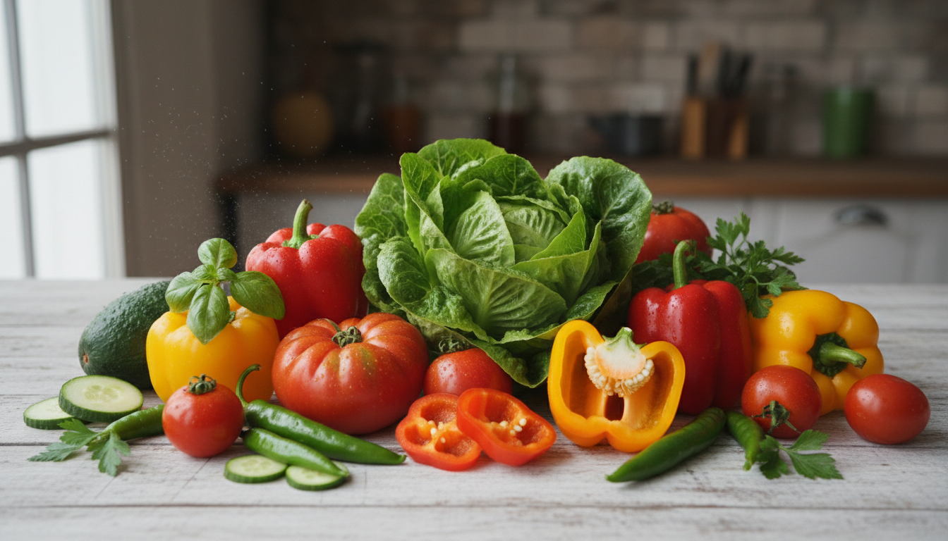 Fresh vegetables